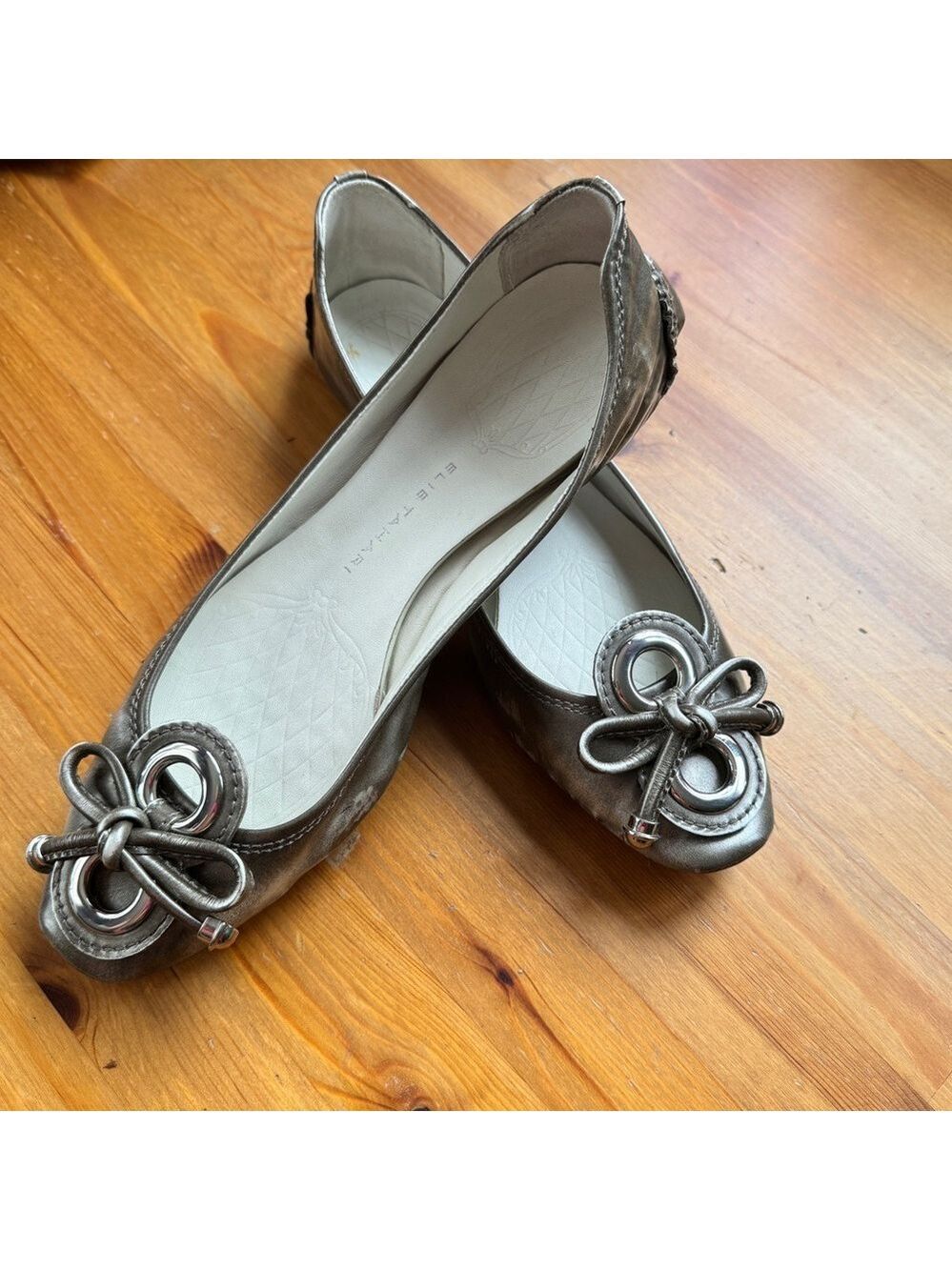 Tahari ballerina flats size 38.5 - Picture 2 of 11